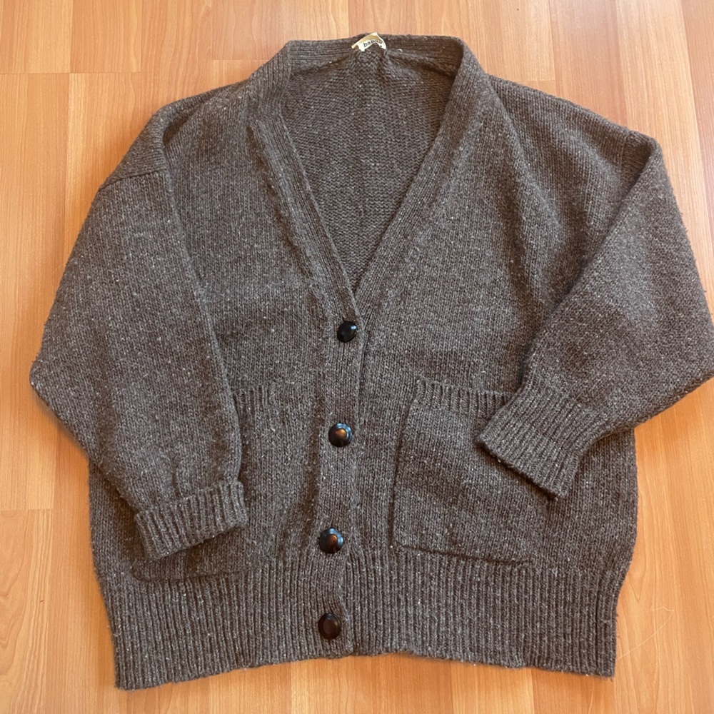 Babaa coat number 17 dark mist